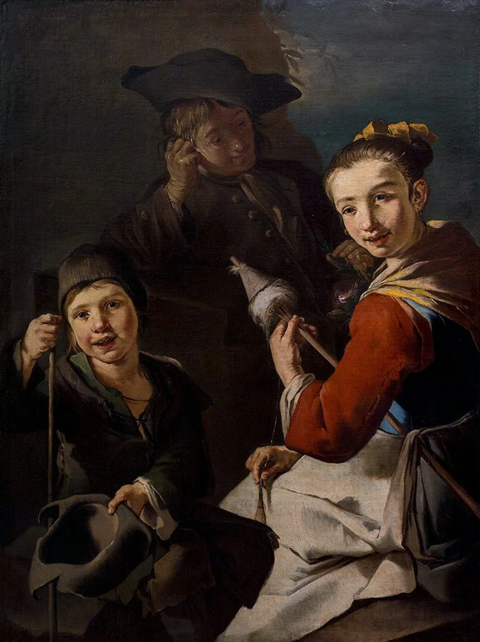 La filatrice - Museo Nacional de Bellas Artes, L'Avana
